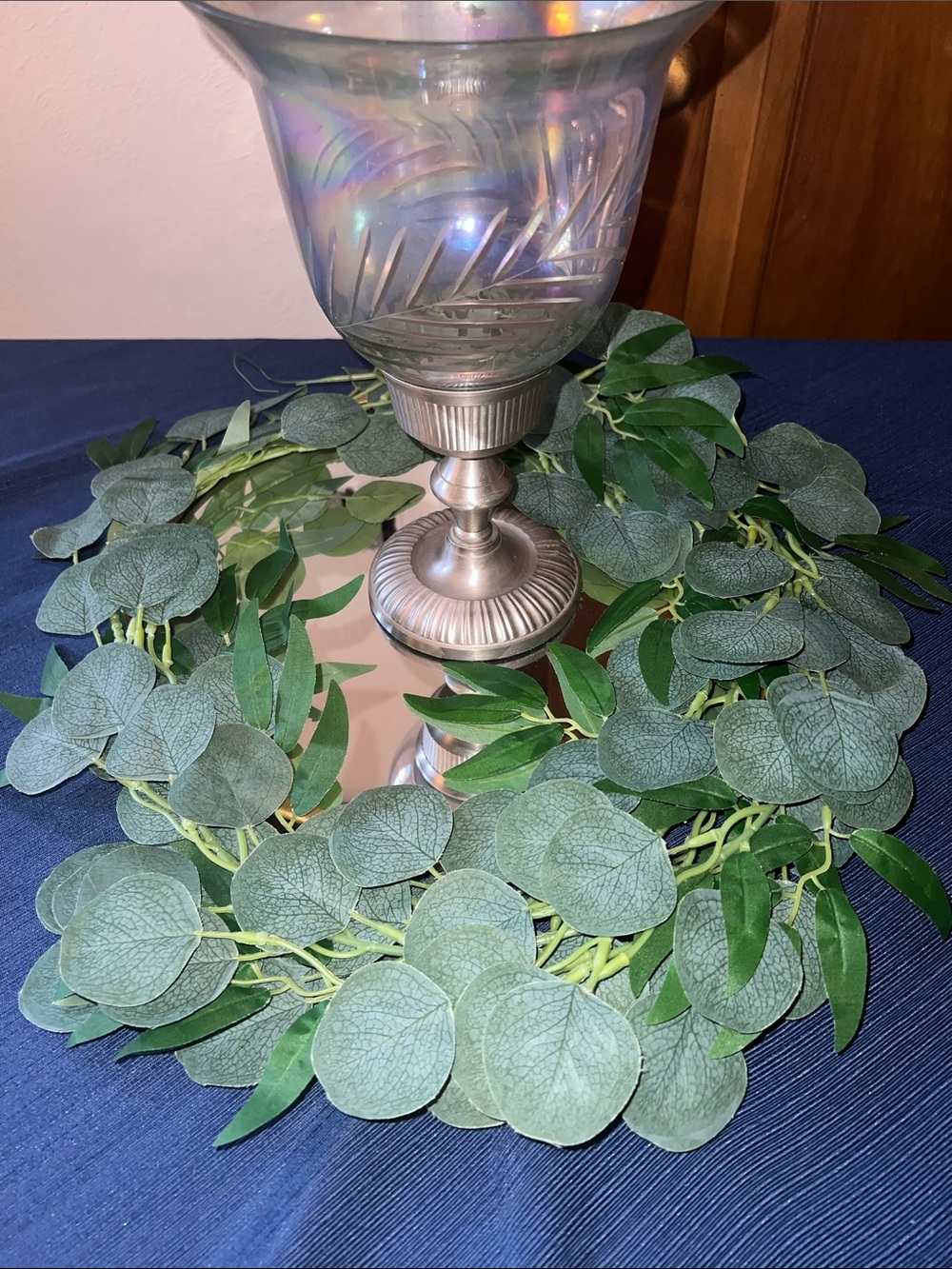 Eucalyptus garland faux wedding decor